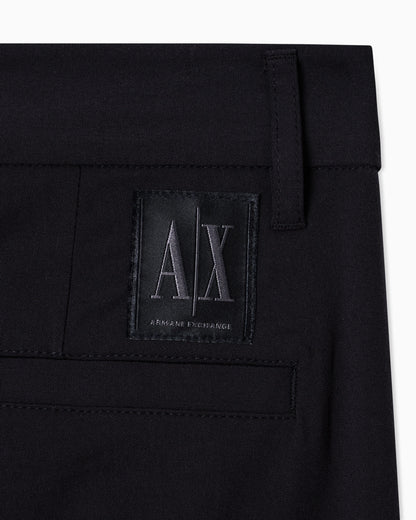 Tailored straight-leg trousers in wool blend Icon