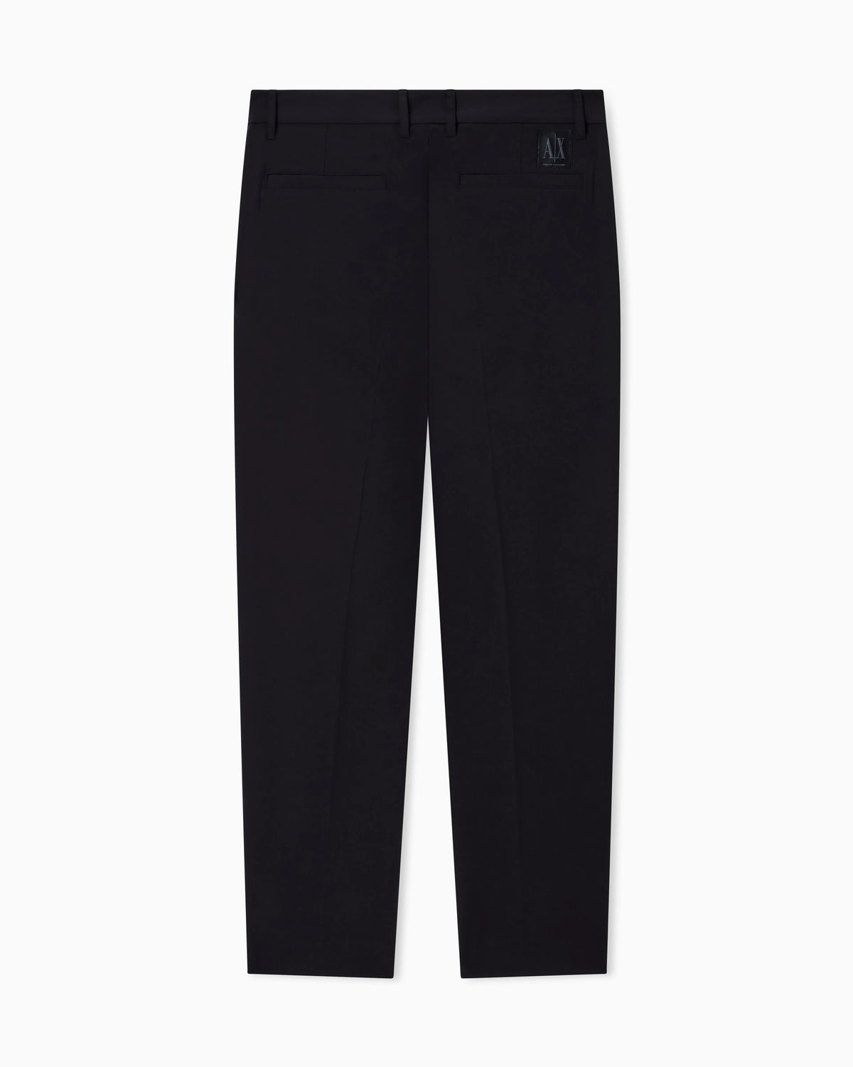 Tailored straight-leg trousers in wool blend Icon