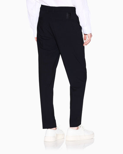 Tailored straight-leg trousers in wool blend Icon