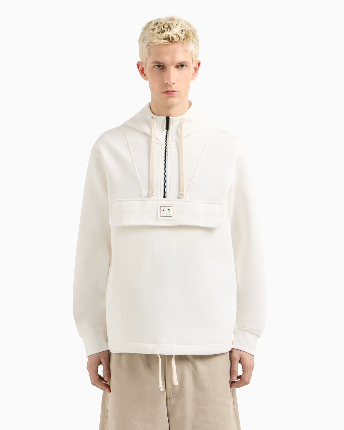 Half zip hoodie