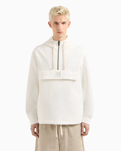 Half zip hoodie