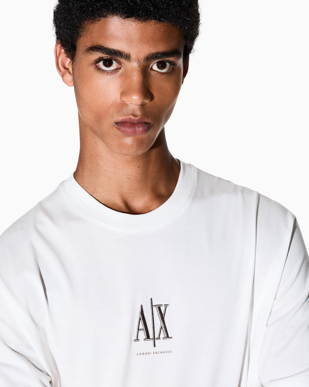 Regular fit cotton jersey t-shirt with a logo Icon