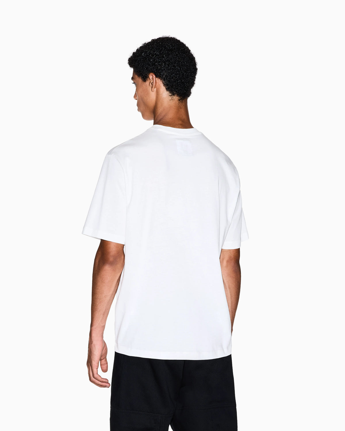 Regular fit cotton jersey t-shirt with a logo Icon