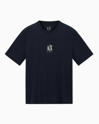 Regular fit cotton jersey t-shirt with a logo Icon