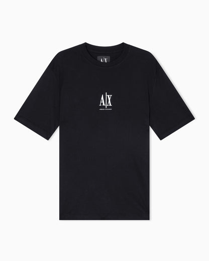Regular fit cotton jersey t-shirt with a logo Icon