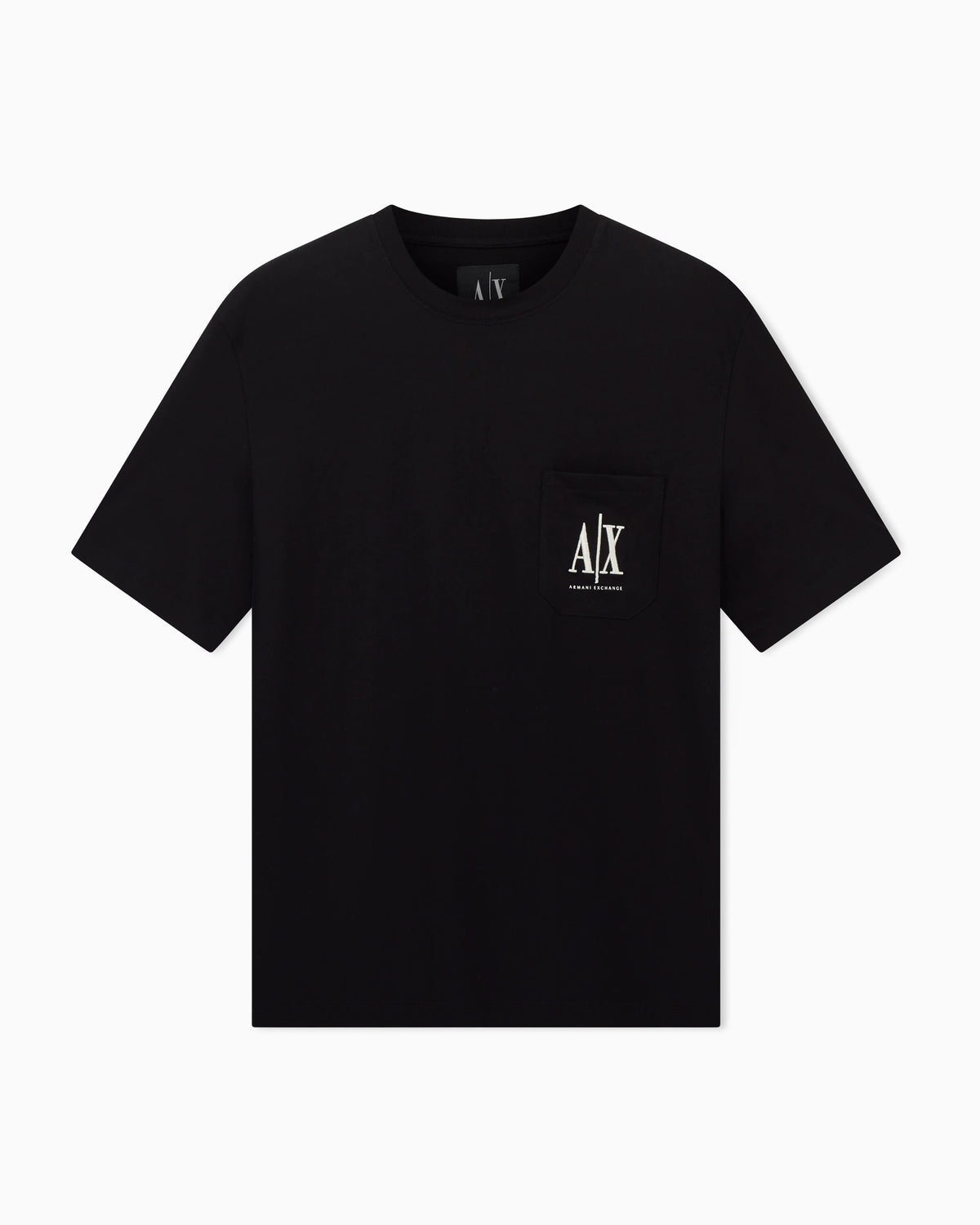 Cotton jersey t-shirt with crewneck and pocket Icon