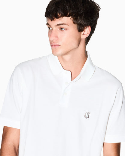 Regular fit polo shirt Icon in cotton piquet with logo