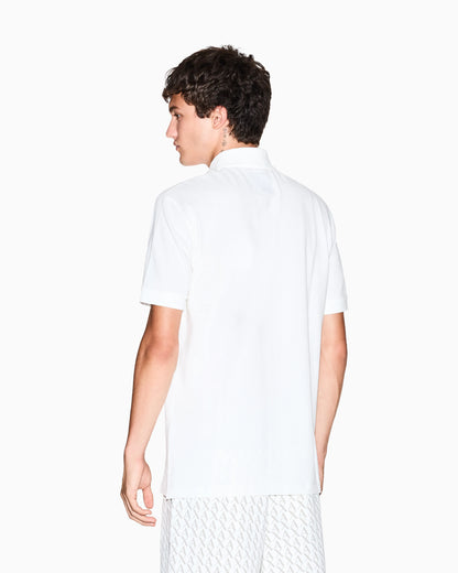 Regular fit polo shirt Icon in cotton piquet with logo