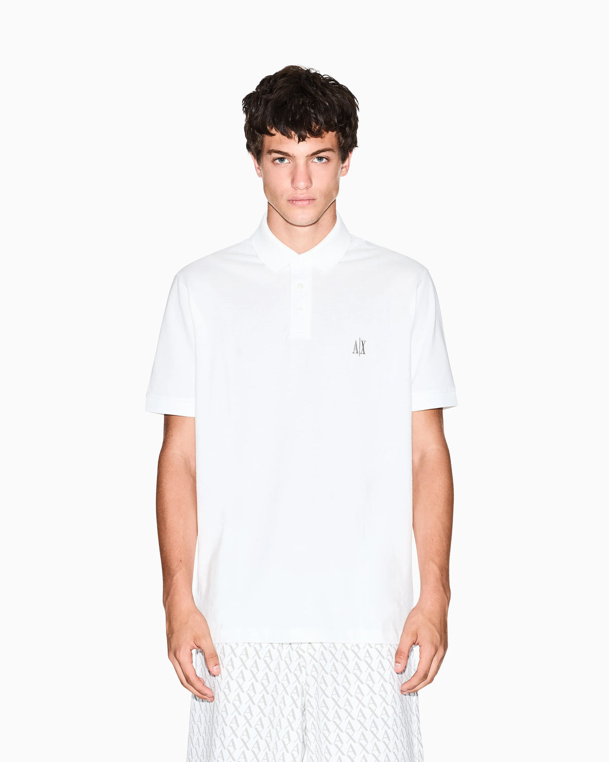 Regular fit polo shirt Icon in cotton piquet with logo