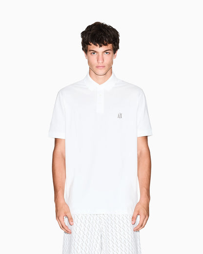 Regular fit polo shirt Icon in cotton piquet with logo