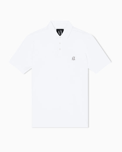 Regular fit polo shirt Icon in cotton piquet with logo