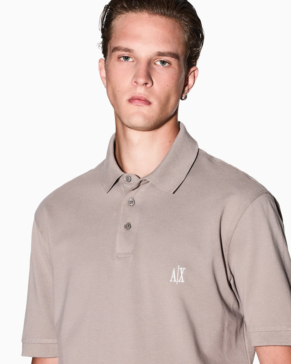 Regular fit polo shirt Icon in cotton piquet with logo