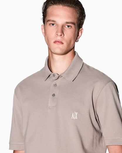 Regular fit polo shirt Icon in cotton piquet with logo