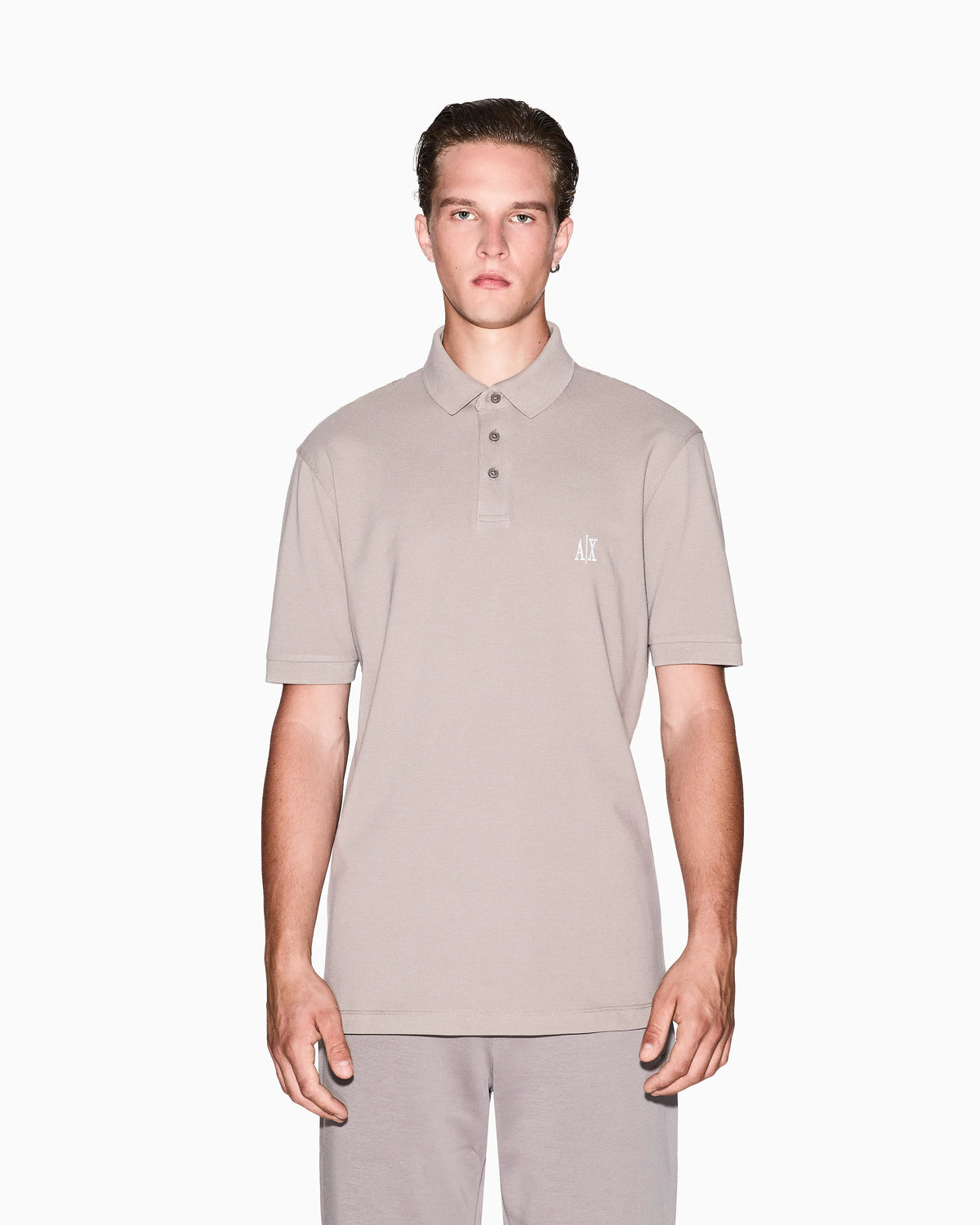 Regular fit polo shirt Icon in cotton piquet with logo