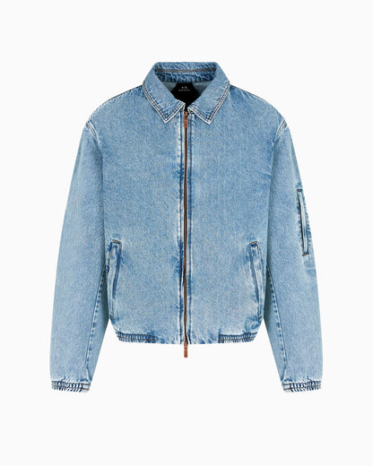 Denim Bomber Jacket
