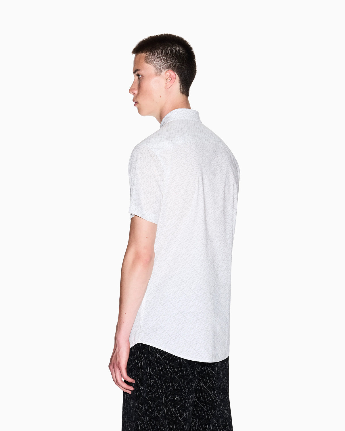 Shirt slim fit in stretch cotton poplin