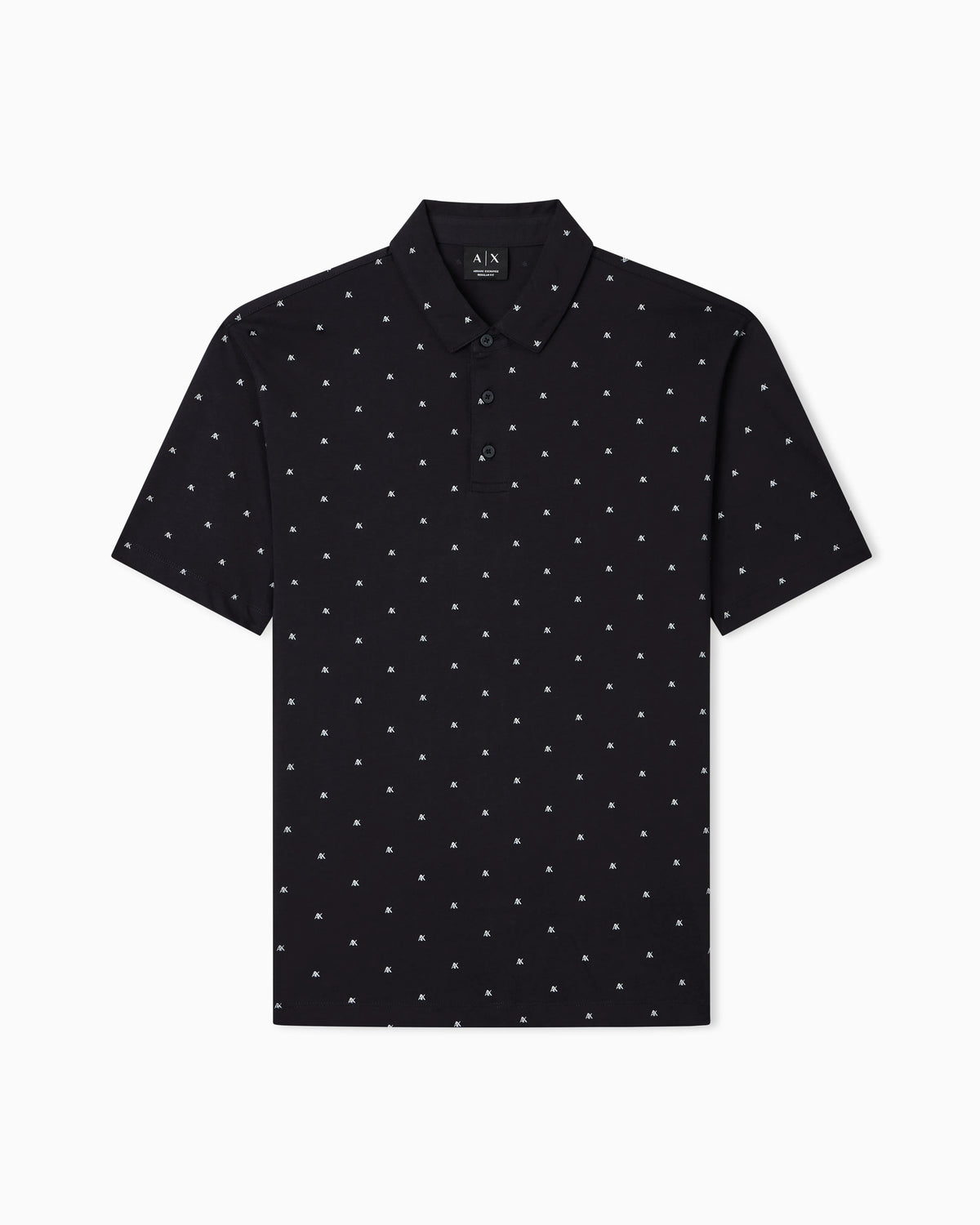 regular fit polo shirt in cotton jersey