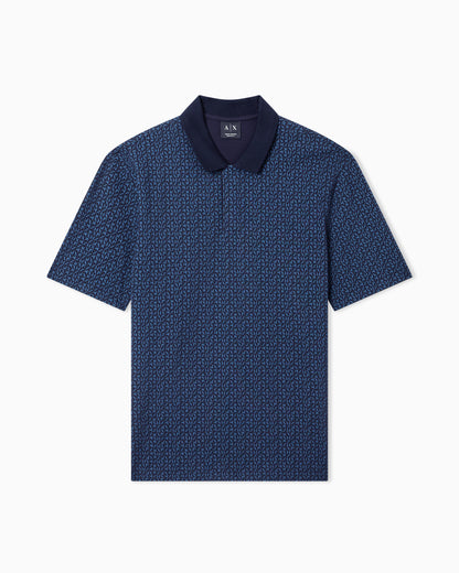 regular fit polo shirt in stretch cotton piqué
