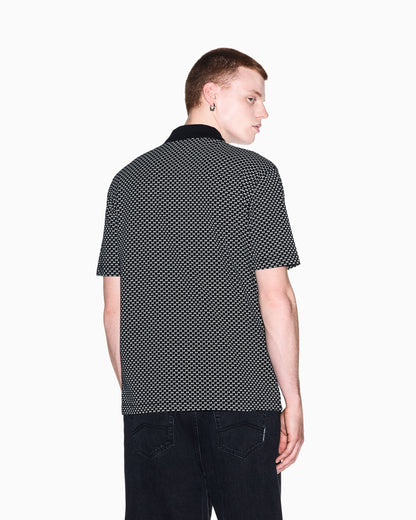 regular fit polo shirt in stretch cotton piqué