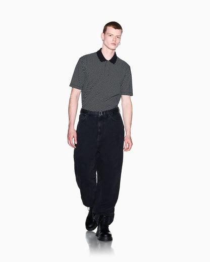 regular fit polo shirt in stretch cotton piqué