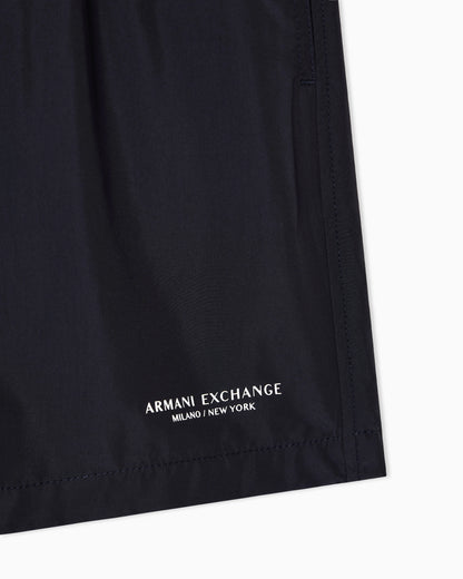 Swim boxer with an elasticated waist