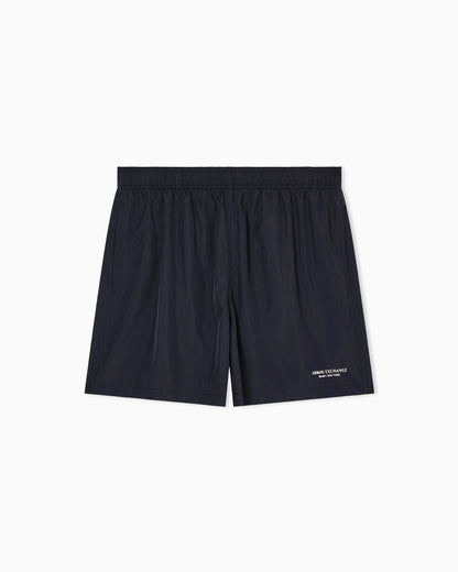 Swim boxer with an elasticated waist