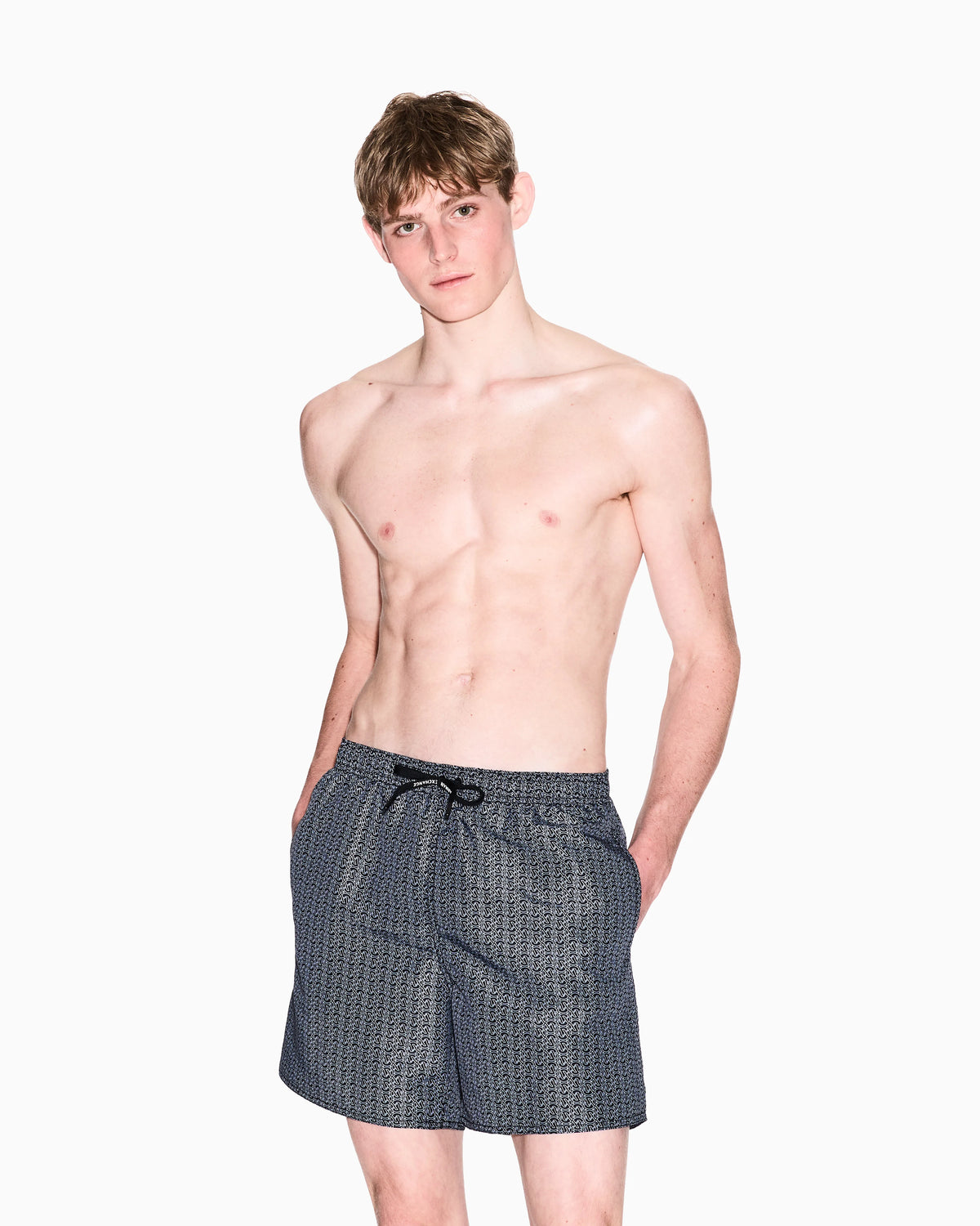 Patterned boxer costume