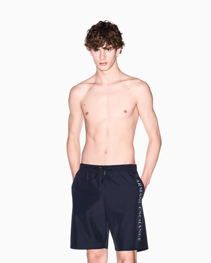 Swimsuit with side logo