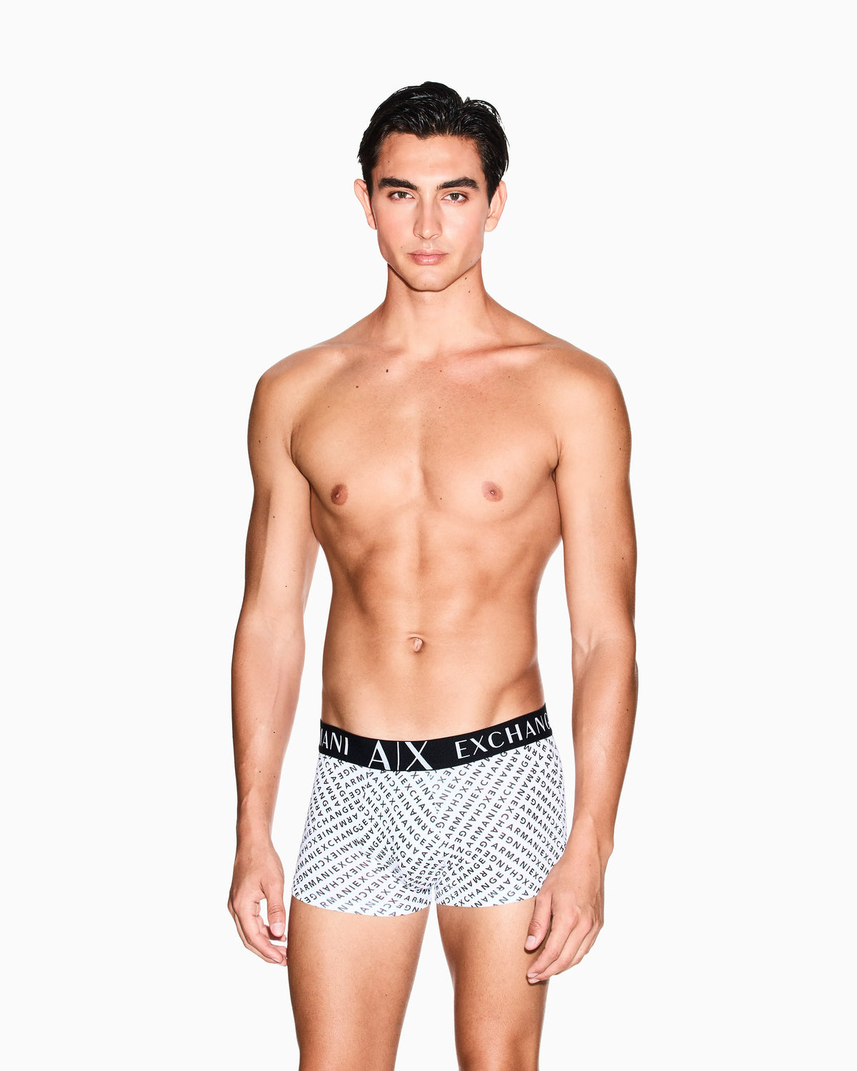 Stretch fabric boxer shorts