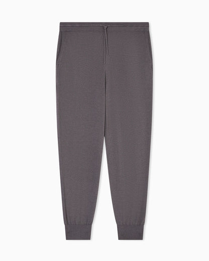 Wool Blend Jogger Pants