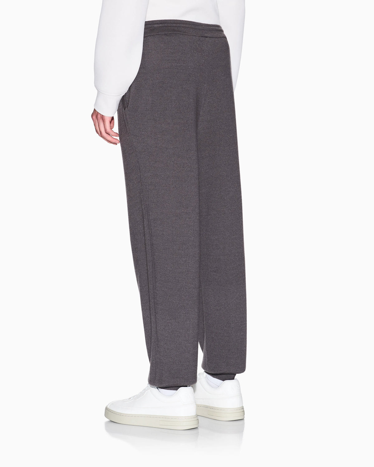 Wool Blend Jogger Pants