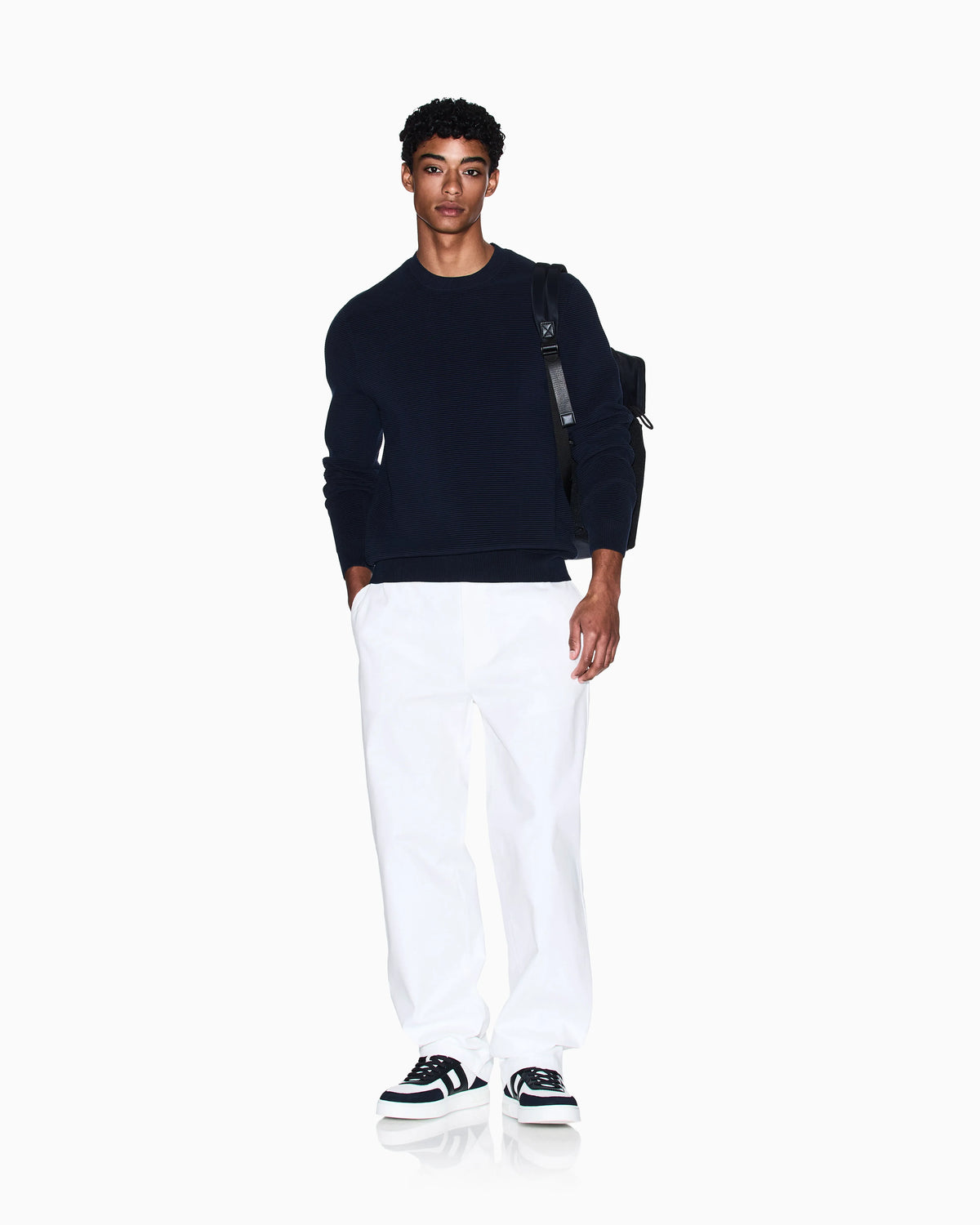 Stretch cotton chinos