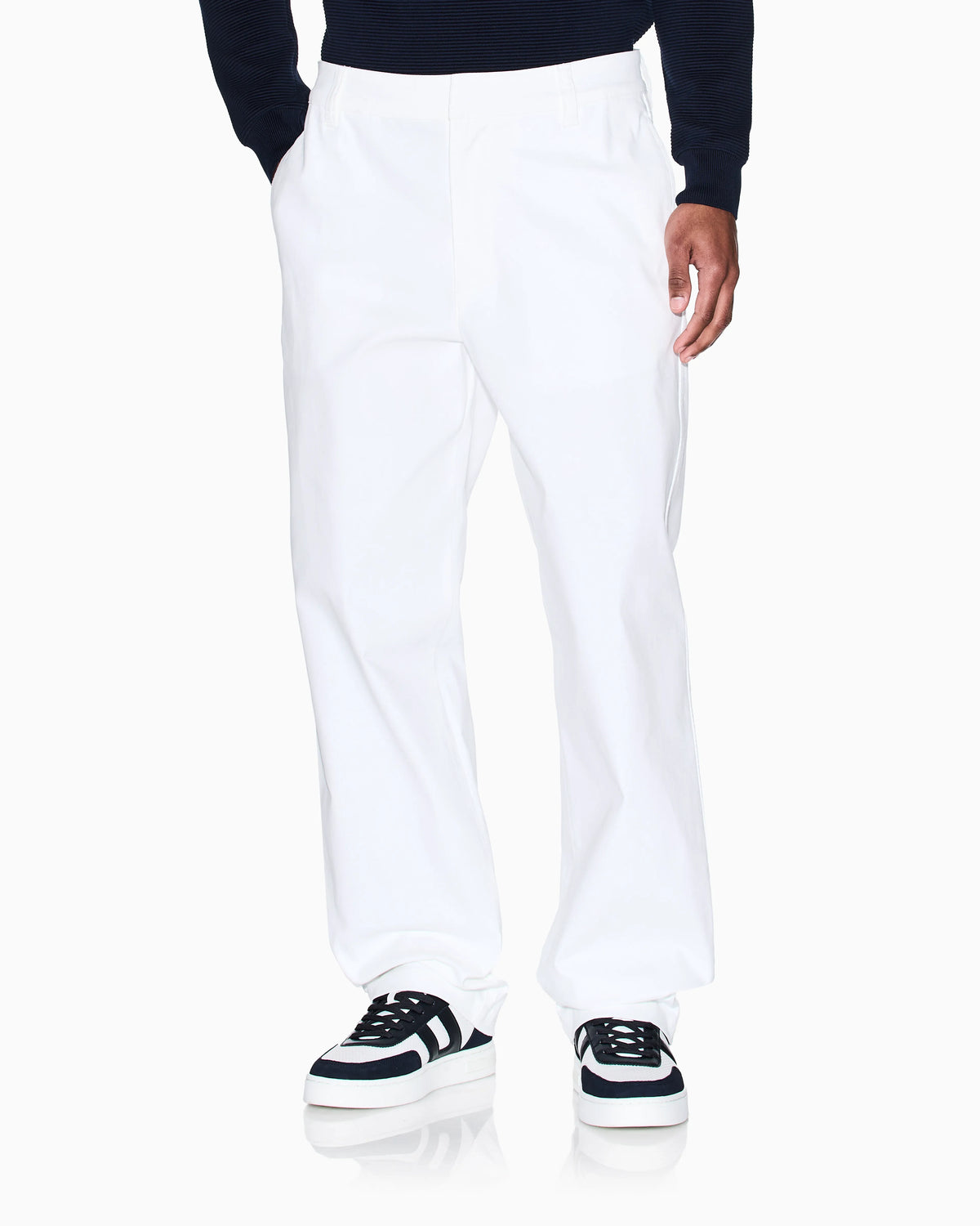 Stretch cotton chinos