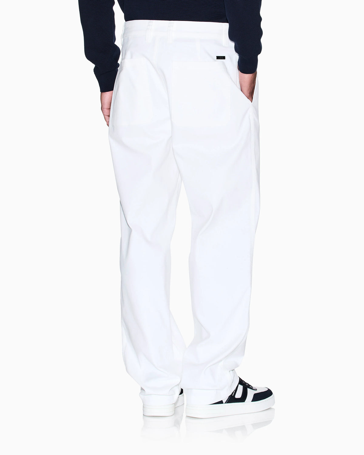 Stretch cotton chinos