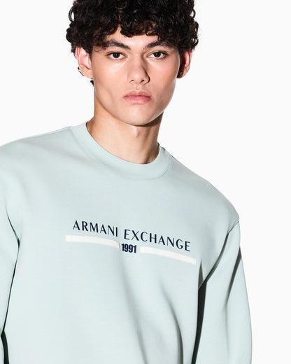 Crewneck sweatshirt with logo