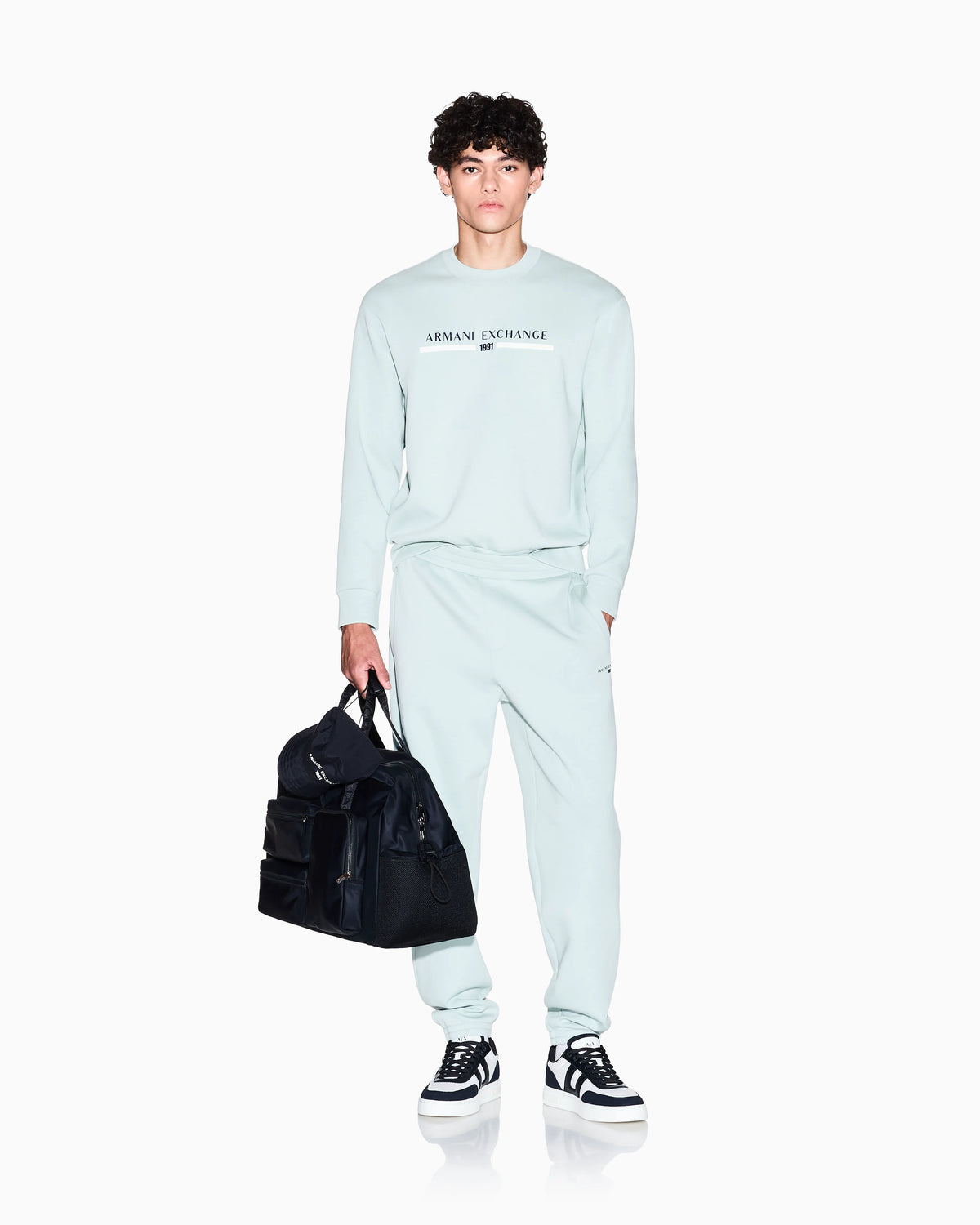 Crewneck sweatshirt with logo