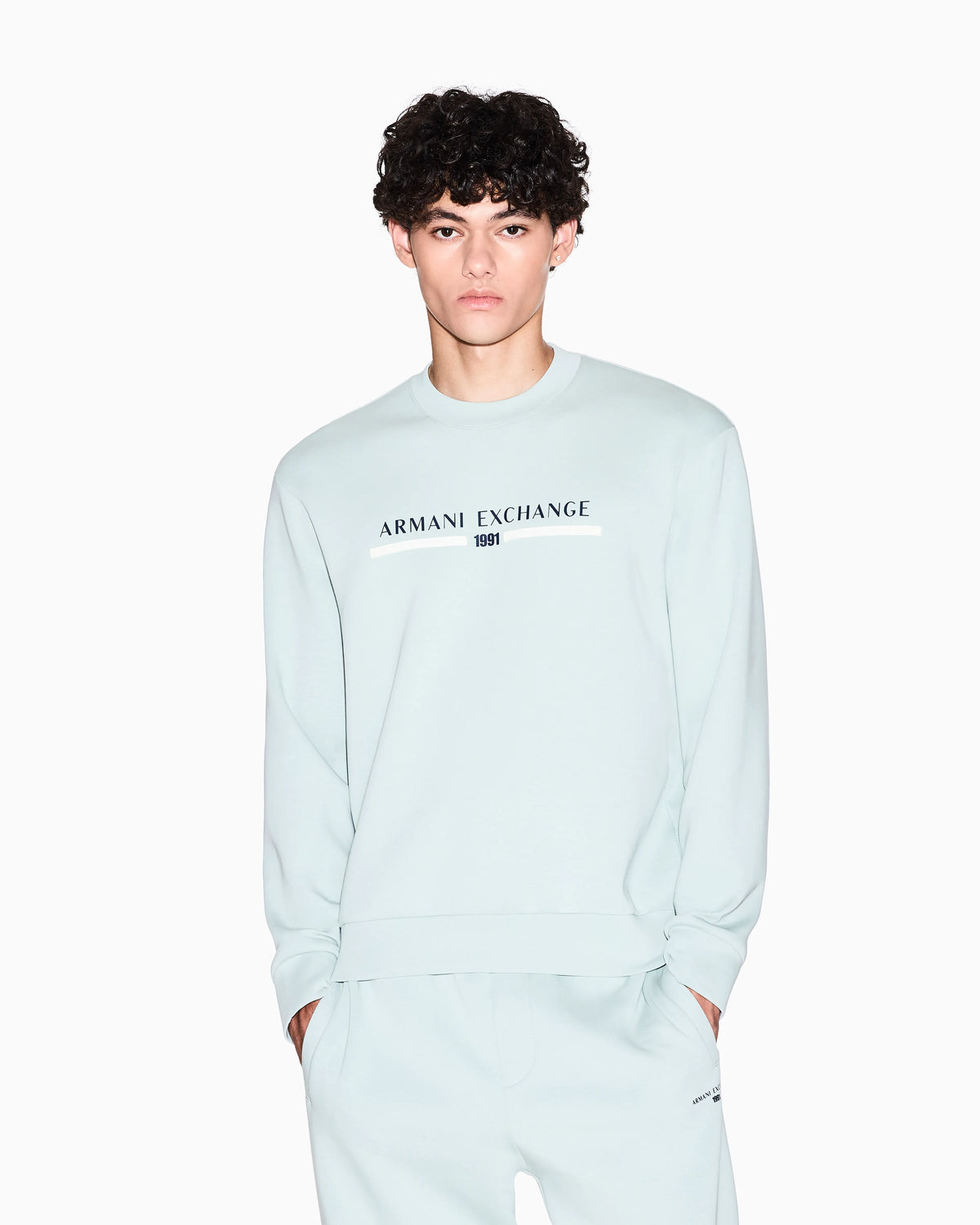 Crewneck sweatshirt with logo