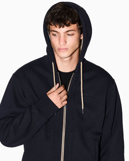 Zip-up hoodie