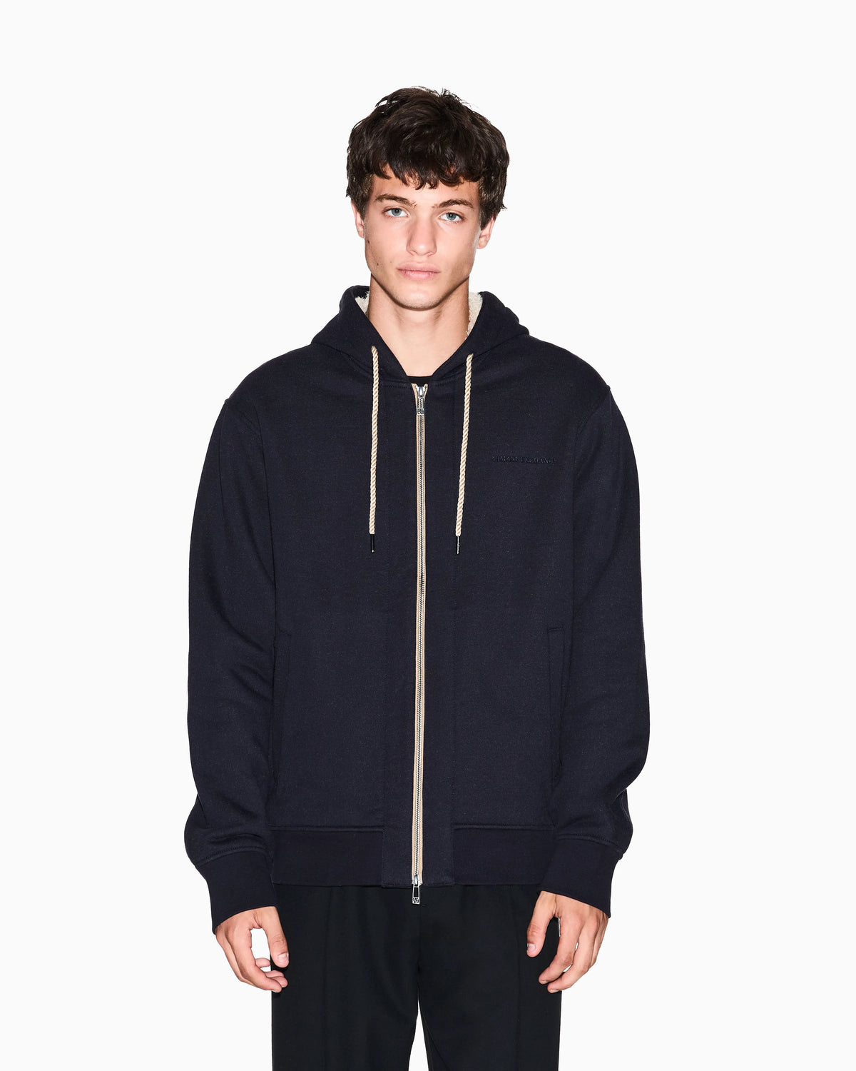Zip-up hoodie