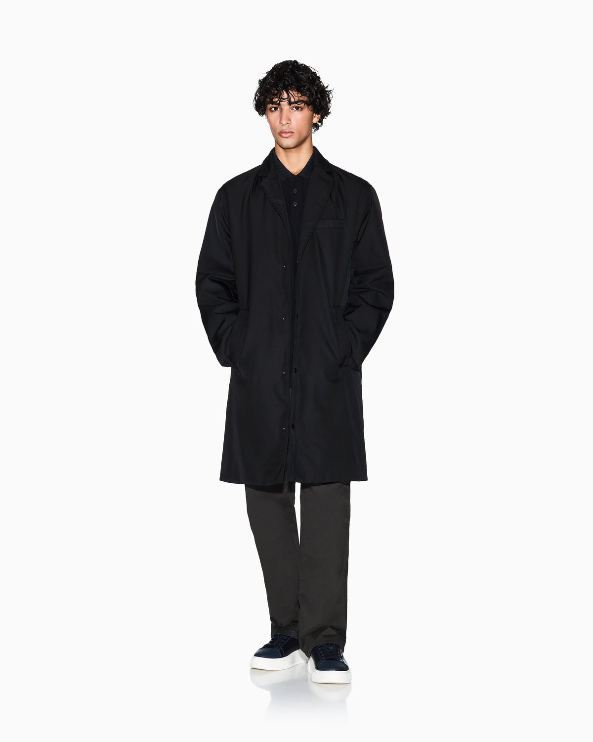 Single-breasted coat