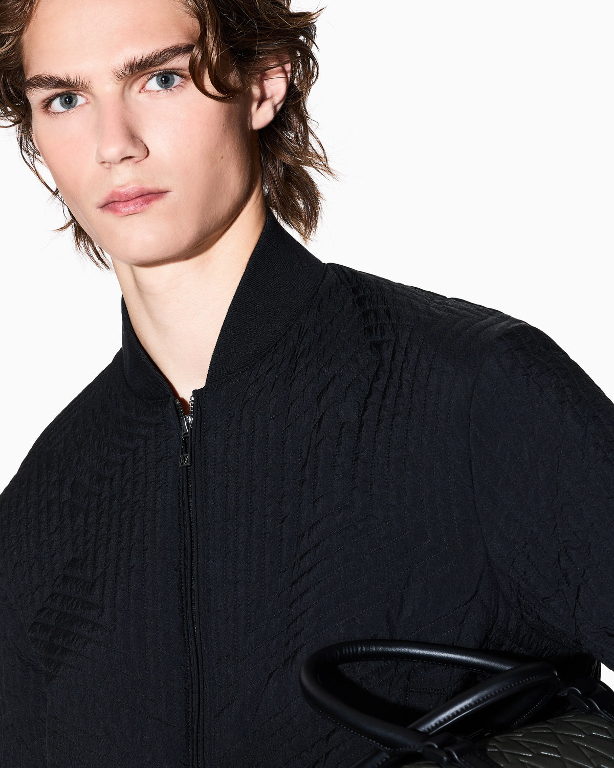 Geometric Quilted Bomber