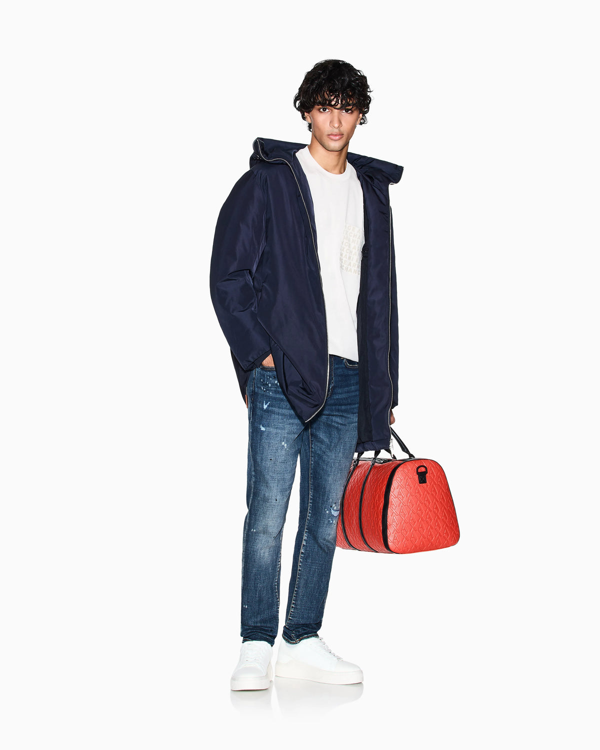Padded parka with hood