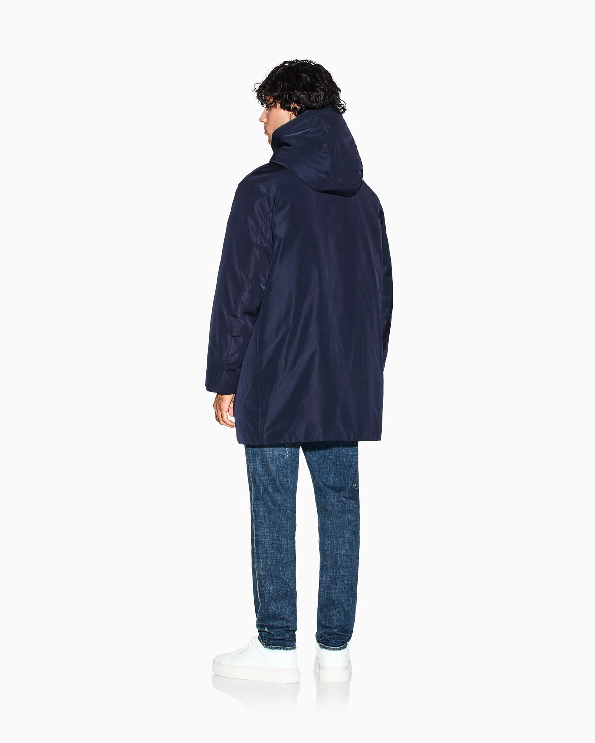 Padded parka with hood