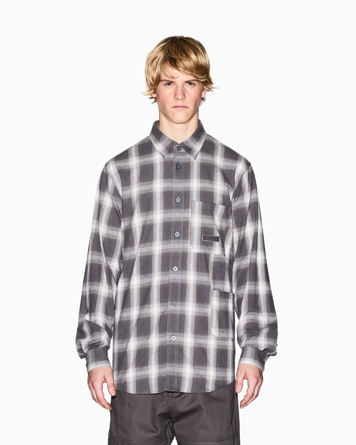 Regular fit check pattern shirt