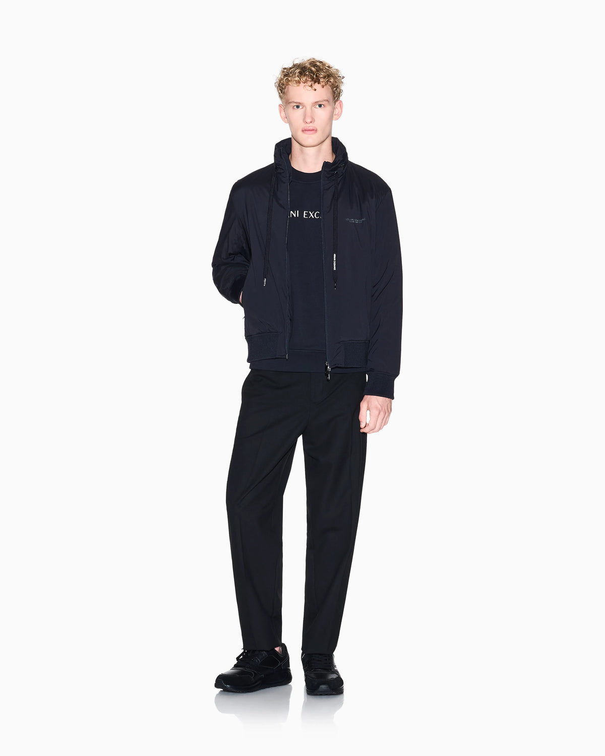 Technical fabric trousers