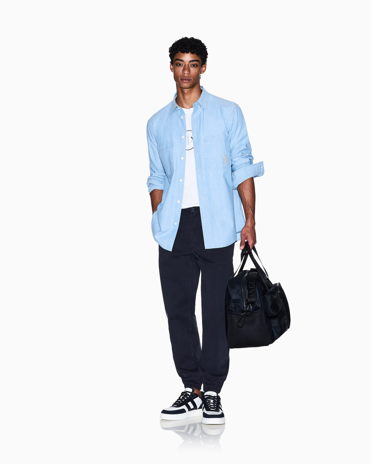 Stretch twill trousers