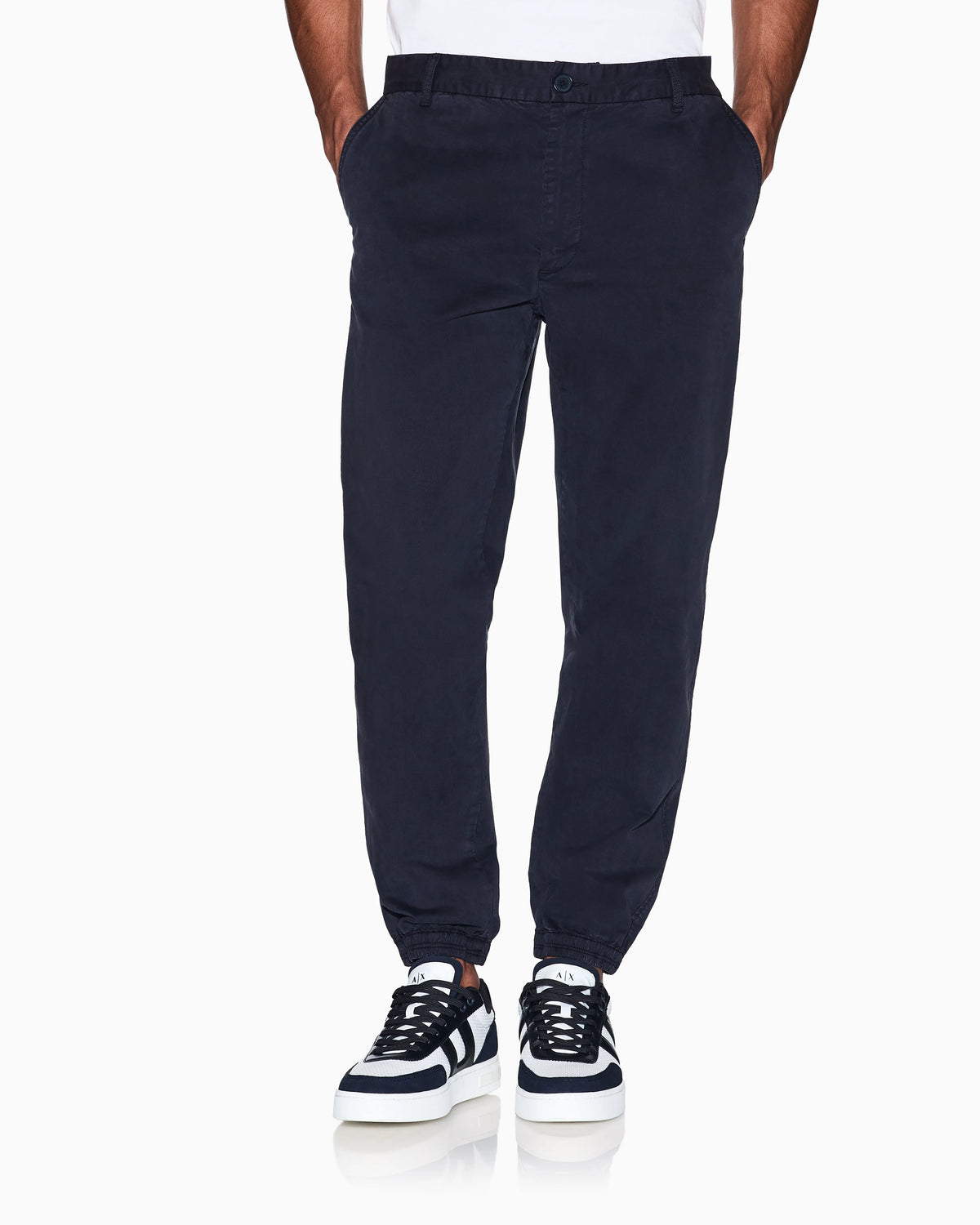 Stretch twill trousers