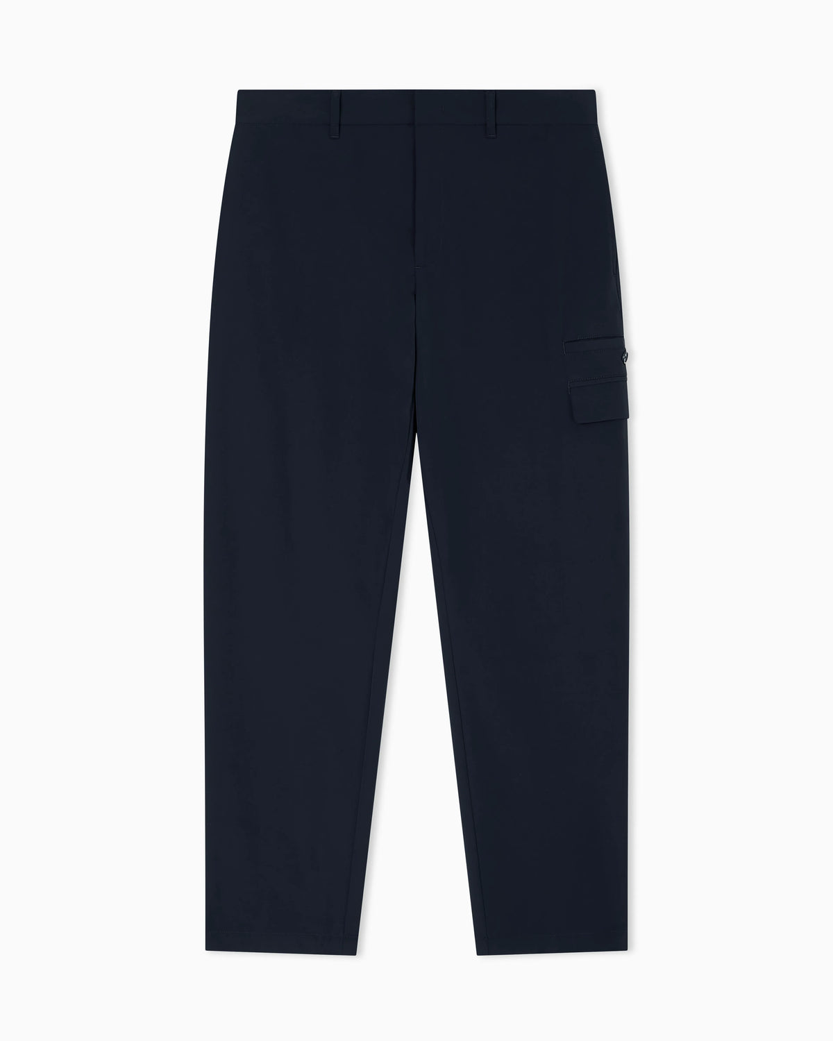 Stretch nylon cargo trousers