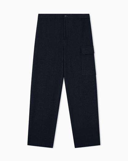 Wool Blend Cargo Pants