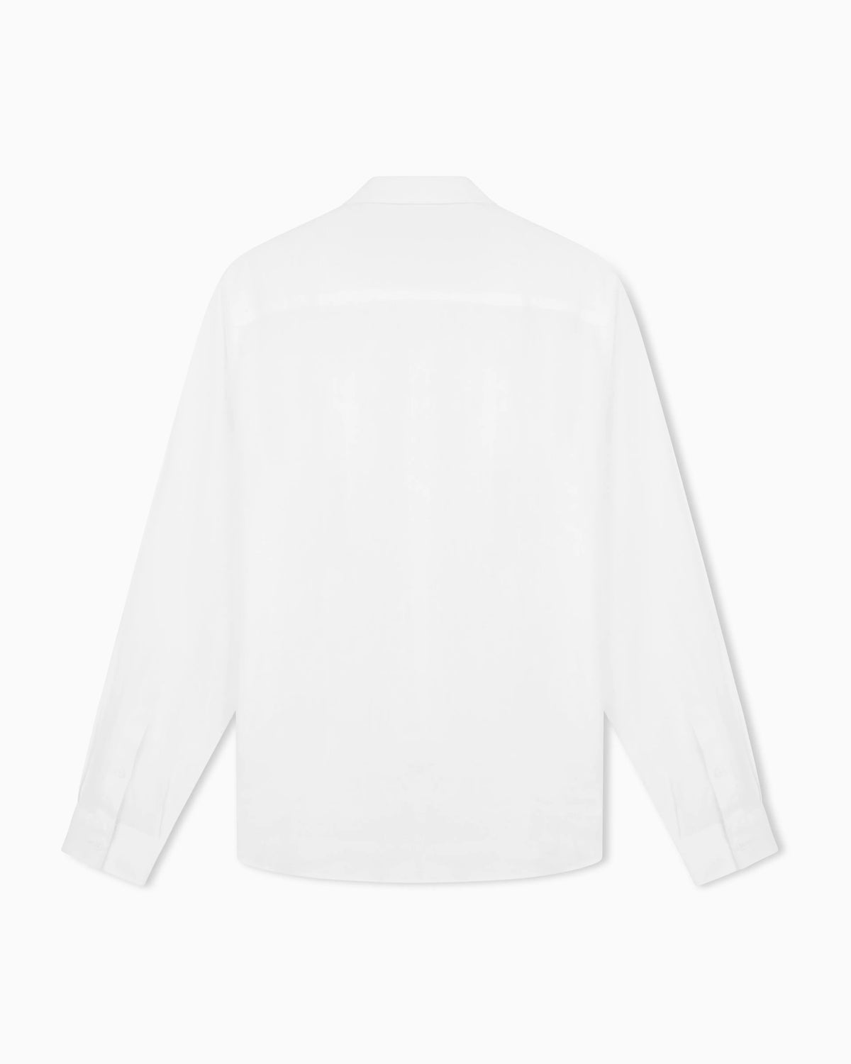 Button-up shirt in linen with classic collar